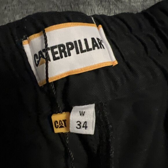 Size 34 Caterpillar Workwear Shorts Pitch Black Style 7080001 - Picture 4 of 7